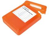 твърди дискове LogiLink 3,5 HDD protection box for 1 HDD, orange, UA0133O