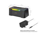 LogiLink Docking station, 1 port, USB-C 3.2 Gen 1, 2.5 and 3.5 SATA HDD/SSD, RGB lighting, black, QP0035 аксесоари докинг станция снимка №5 LogiLink Docking station, 1 port, USB-C 3.2 Gen 1, 2.5 and 3.5 SATA HDD/SSD, RGB lighting, black, QP0035 аксесоари докинг станция снимка №5