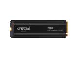 Нов продукт в секция HDD SSD 4TB (4000GB) CRUCIAL T500 PCIe Gen4 NVMe M.2 SSD with heatsink, CT4000T500SSD5