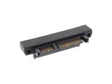 Описание и цена на преходник/адаптер за монтаж  Sonstige InLine SATA adaptor, M/F, 22pin (15+7) downward angled, 27700G