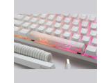 Ducky One 3 Pure White SF Cherry Mx Clear RGB USB мултимедийна  снимка №2