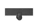 Rapoo Wireless Keyboard Set 9800M, Multi mode, Bluetooth,2.4Ghz, Black USB безжична  мултимедийна  комплект с мишка  снимка №4