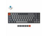 Keychron K6 Hot-Swappable 65% Gateron Blue Switch RGB LED ABS USB безжична  мултимедийна  снимка №2