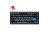 Описание и цена на клавиатура за компютър Keychron Q1 Pro Black-Blue QMK TKL K Pro Red Switch RGB LED PBT 