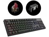 Цена за DARK PROJECT KD104A Black Full Size Hot-Swappable Red RGB - USB
