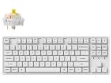Описание и цена на клавиатура за компютър Keychron K8 Pro White QMK/VIA TKL K Pro (Hot Swappable) Banana Switch RGB Backlight Alluminium Frame 
