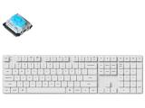 Описание и цена на клавиатура за компютър Keychron K5 Pro White QMK/VIA Full-Size Low-Profile Gateron Blue Switches RGB Backlight 