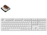 Описание и цена на клавиатура за компютър Keychron K5 Pro White QMK/VIA Full-Size Low-Profile Gateron Brown Switches RGB Backlight 