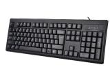 Цена за A4Tech KRS-83 Wired Keyboard, Black - USB