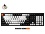 Keychron C2 Full-Size Keyboard Gateron G Pro Brown Switch White LED ABS USB мултимедийна  снимка №2
