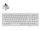 Описание и цена на клавиатура за компютър Keychron K4 Pro White Hot-Swappable Full-Size K Pro Brown Switch White LED 