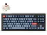 Описание и цена на клавиатура за компютър Keychron V3 Max QMK, Carbon Black, Gateron Jupiter Brown Switch, RGB 