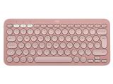 Описание и цена на клавиатура за компютър Logitech Pebble Keys 2 K380s Multi-Device Bluetooth Keyboard - Tonal Rose 