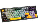 компютърни клавиатури Marvo Gaming Keyboard Soldat S50B Rainbow 98 keys