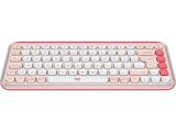 Описание и цена на клавиатура за компютър Logitech POP Icon Keys Rose 920-013073 