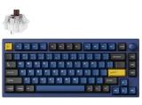 Keychron Lemokey P1 Pro QMK 75% Navy Blue Super Brown Switch Bluetooth безжична  мултимедийна  Цена и описание.