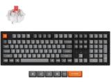 Цена за Keychron K10 Max QMK/VIA Full Size Super Red Switch RGB - Bluetooth or USB