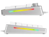 Glorious GMMK 3 Pro 100% Silver Fox Linear Switches USB мултимедийна  снимка №3