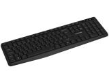 Описание и цена на клавиатура за компютър Canyon KB-W01 Wireless Black EN/BG CNE-CKEYW01-BG 