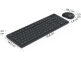 Hama Комплект безжична клавиатура с мишка WKM-200 173056 USB безжична мултимедийна комплект с мишка снимка №6 Hama Комплект безжична клавиатура с мишка WKM-200 173056 USB безжична мултимедийна комплект с мишка снимка №6