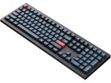 Keychron V6 MAX QMK Carbon Black Wireless Yellow Switches Bluetooth or USB безжична  мултимедийна  снимка №6