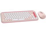 Описание и цена на клавиатура за компютър Logitech POP Icon Combo Rose & Off White Italiano (Qwerty) 920-013117 