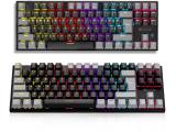 Xtrike Me Gaming Mechanical keyboard 87 keys TKL GK-989B RED switches USB мултимедийна  снимка №2