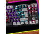 Xtrike Me Gaming Mechanical keyboard 87 keys TKL GK-989B RED switches USB мултимедийна  снимка №3