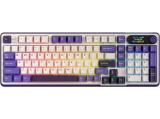 ROYAL KLUDGE RK-S98 Blackberry Mousse Gaming Keyboard Bluetooth or USB безжична  снимка №2