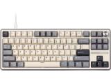 ROYAL KLUDGE R87Pro Half Grey Gaming Keyboard USB мултимедийна  снимка №2