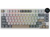 ROYAL KLUDGE RK N80 Pearly Dawn Gaming Keyboard Bluetooth or USB безжична  мултимедийна  снимка №2