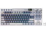 ROYAL KLUDGE RK M87 Ocean Blue Gaming Keyboard Cream Bluetooth or USB безжична  мултимедийна  Цена и описание.