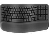 Logitech Wave Bluetooth ergonomic keyboard - GRAPHITE 920-012304 Bluetooth or USB безжична  мултимедийна  снимка №2