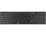 Genius Slim Keyboard SlimStar 126 Black Copilot Low profile Chocolate USB мултимедийна снимка №2 Genius Slim Keyboard SlimStar 126 Black Copilot Low profile Chocolate USB мултимедийна снимка №2