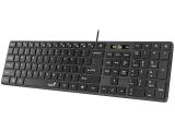 Genius Slim Keyboard SlimStar 126 Black Copilot Low profile Chocolate USB мултимедийна снимка №3 Genius Slim Keyboard SlimStar 126 Black Copilot Low profile Chocolate USB мултимедийна снимка №3