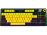 LORGAR KBP70TKLW Wireless TKL Mechanical Gaming Keyboard Pro Black/yellow USB безжична мултимедийна снимка №2 LORGAR KBP70TKLW Wireless TKL Mechanical Gaming Keyboard Pro Black/yellow USB безжична мултимедийна снимка №2