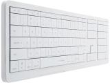 CLEVETURA CLVX 1 Touch-On-Keys AI Wireless Keyboard White Bluetooth or USB безжична  мултимедийна  снимка №2