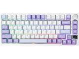 Описание и цена на клавиатура за компютър Ajazz Wireless Gaming Mechanical Keyboard AK820 PRO Flying Fish [Linear] (English US) Purple 
