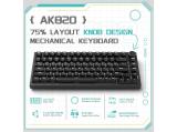 Ajazz Gaming Mechanical Keyboard AK820 - Red Switches USB мултимедийна  снимка №5
