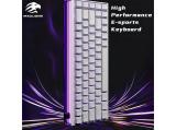 Madlions Professional Gaming Mechanical Keyboard NANO 68 WH 8K USB мултимедийна  снимка №2