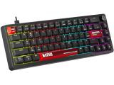 Marvo Gaming Mechanical Keyboard Arma 67 KG935 1K Peach Switches En US USB мултимедийна  снимка №3