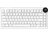 Ajazz Wireless Gaming Mechanical Keyboard AK820 V2 PRO White peach Switch White Bluetooth or USB безжична  мултимедийна  снимка №2