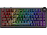 компютърни клавиатури Ajazz Wireless Gaming Mechanical Keyboard AK820 V2 PRO White peach Switch Black