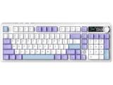 Ajazz Wireless Gaming Mechanical Keyboard AK980 V2 Maillard Switch Purple, White Bluetooth or USB безжична мултимедийна снимка №2 Ajazz Wireless Gaming Mechanical Keyboard AK980 V2 Maillard Switch Purple, White Bluetooth or USB безжична мултимедийна снимка №2