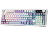 Ajazz Wireless Gaming Mechanical Keyboard AK980 V2 Gift Switch Purple, White, Blue Bluetooth or USB безжична мултимедийна снимка №4 Ajazz Wireless Gaming Mechanical Keyboard AK980 V2 Gift Switch Purple, White, Blue Bluetooth or USB безжична мултимедийна снимка №4