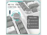 Ajazz Gaming Mechanical Keyboard AK820 AS Red Switch Gray White USB мултимедийна снимка №5 Ajazz Gaming Mechanical Keyboard AK820 AS Red Switch Gray White USB мултимедийна снимка №5