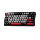 Aula Aula геймърска механична клавиатура Wireless Gaming Mechanical Keyboard F75 MAX - Reaper Switch [Linear] (English US), Black, Red F75MAX-RS-BR NEW  снимка №5