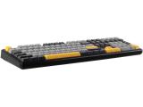 Цена за Aula Aula геймърска механична клавиатура Wireless Gaming Mechanical Keyboard F108 - Volcanic Switch [Linear] (English US), Black, Gray F108-VS-GR-OR NEW - 