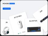 MCHOSE Gaming Mechanical Keyboard Ace 68 Turbo 16K Mount Tai Magnetic Switch GT US Black USB мултимедийна  снимка №6