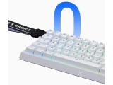 MCHOSE Gaming Mechanical Keyboard Ace 68 8K Ice Rhino Magnetic Switch US White USB мултимедийна  снимка №4